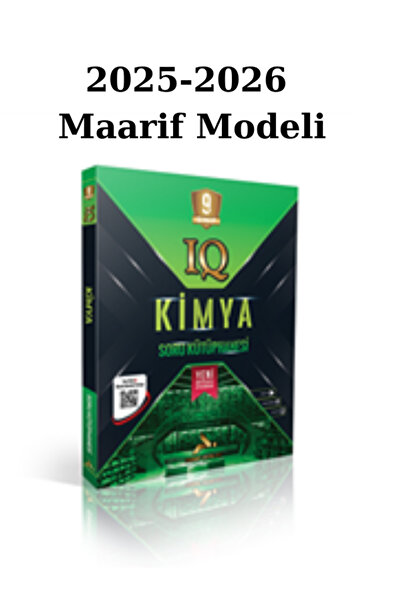 paraf yayınları Paraf 9. Sınıf Kimya Iq Soru Kütüphanesi 2025/26 Maarif Modeli