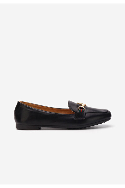 B T Shoes Čierne mokasíny dámske Tamera