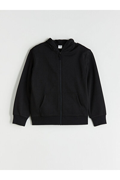 LC Waikiki Sparkling Choices from Shining Store |   Long Sleeve Girls' Thick Zippered Sweatshirt