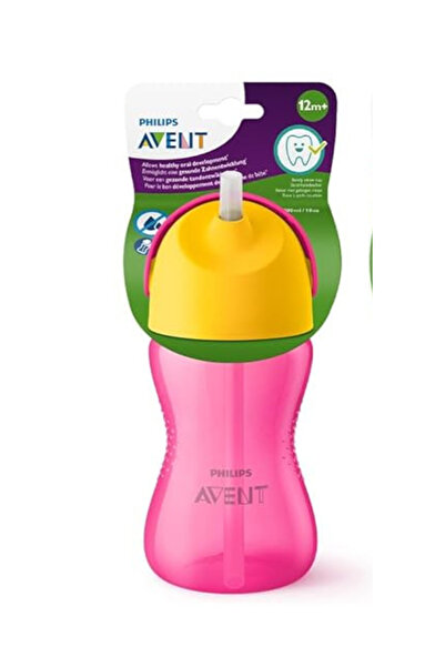 Philips Avent Avent Cup Hand Bendy Straw 12m 300ml , Multi Colors