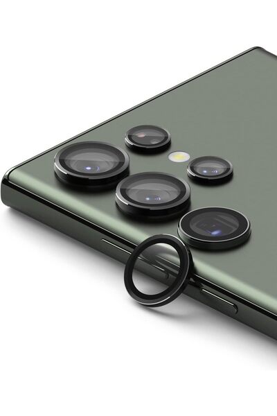 Ringke Samsung Galaxy S23 Ultra 5G | Camera Lens Frame Glass | Black