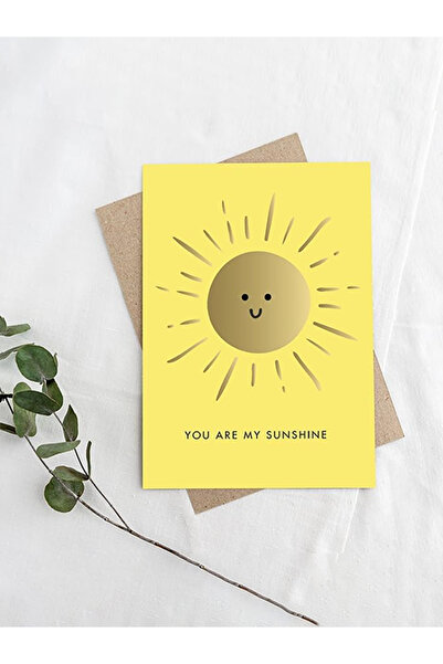 Share the Love بطاقة تهنئة "أنت شمسي، أشعر بالسعادة"