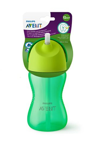 Philips Avent Avent Cup Hand Bendy Straw 12m 300ml , Multi Colors