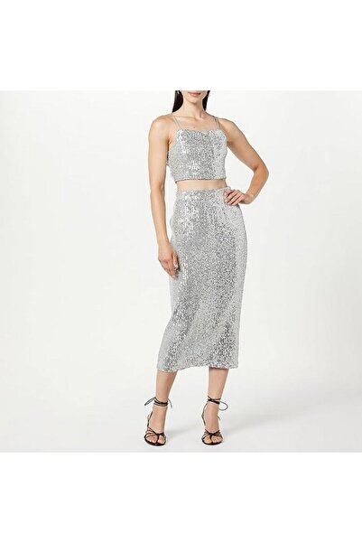 The Drop Top tip bustiera Freddie cu paiete dama, marime L, The Drop