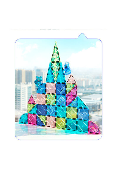 Mideer Colorful Magnetic Tiles 40 pcs