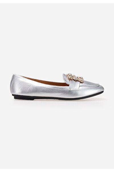 B T Shoes Mocasini dama eleganti Gialla argintii