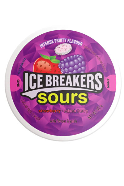 Ice breakers Strawberry / Mixed Berry Sours Candy 42g x 6