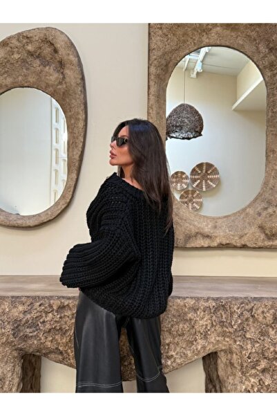 Cistern İstanbul Γυναικεία πλεκτή ζακέτα με λεπτομέρεια με χρυσά κουμπιά