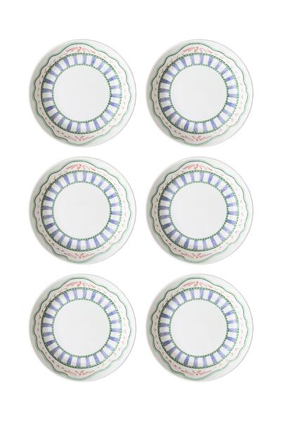 The Mia Spring Dinner Plate Set of 6 20 cm
