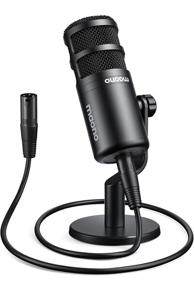 MAONO PD100 Podcast Dinamik XLR Mikrofon Seti