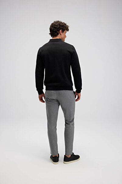 Ellesse Men's Polo Sweatshirt Em602-Bk