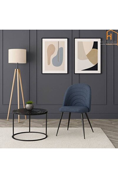 Al Saada Home Single Chair - 83*50*57 - Blue