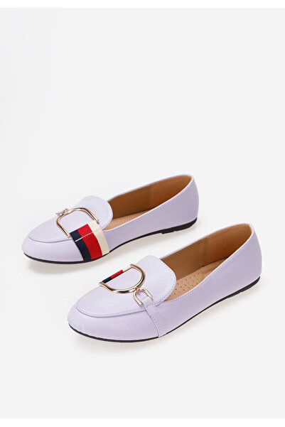 B T Shoes Μοκασίνια γυναικεια μωβ Elvira