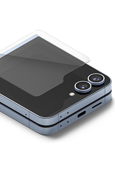 Ringke واقي شاشة زجاجي مُقسّى لهاتف سامسونج جالاكسي زد فليب 6 | غطاء شاشة زجا...