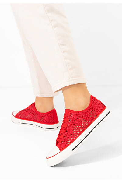 B T Shoes Γυναικεία sneakers Genevive κοκκινο