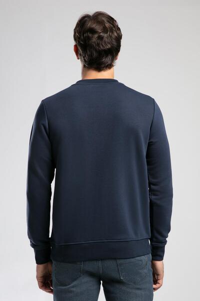 Lee Cooper Frose Men's O Neck Sweatshirt Navy Blue