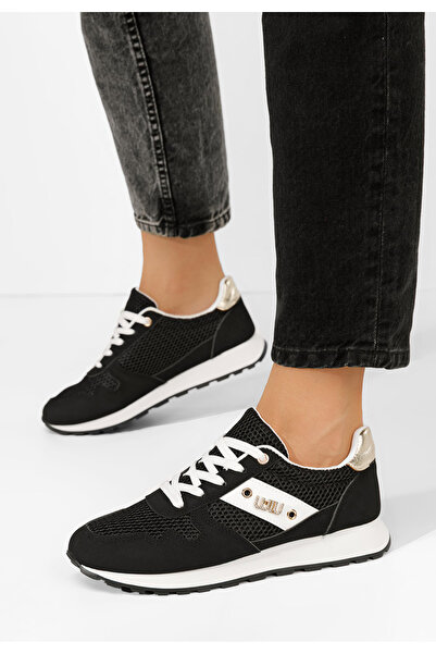 B T Shoes Černé dámské tenisky Satina