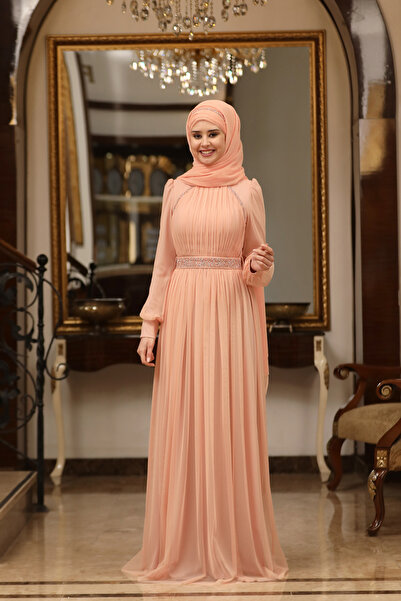 Raika Moda Büyük Beden Tül Efsane Abiye