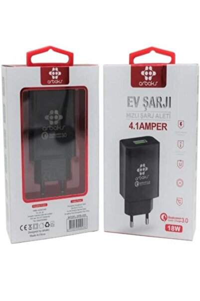 Arbaks HIZLI ŞARJ BAŞLIĞI 18W 4.1A QC3 (ARBAKS)