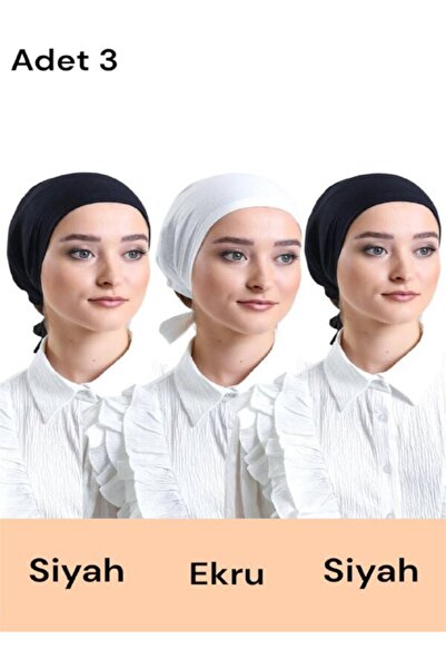 ALDAYER بونيه من القطن الممشط بخياطة مستقيمة