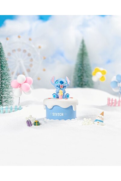 Miniso Disney Lilo&Stitch Lisanslı Parti Serisi Pasta Figürlü Gece Lambası