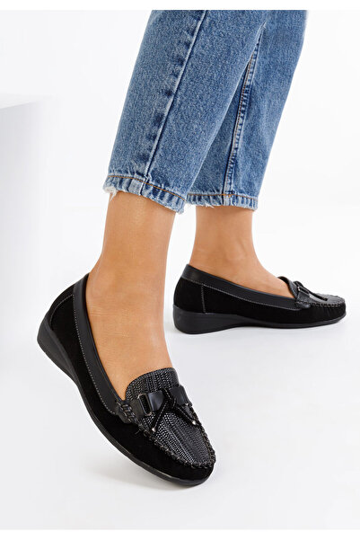 B T Shoes Γυναίκα Μοκασίνια Janetta Μαυρο
