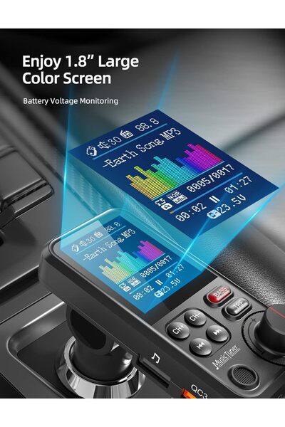 Nulaxy KM30 USB FM Transmitter