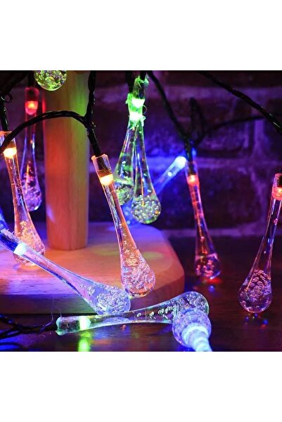 Flippy Christmas Installation, Droplet-Type, 20 LEDs, 5 meters, Multicolor, Solar Energy, Light Sensor, Fli