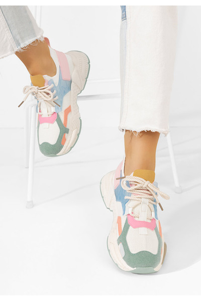 B T Shoes Vícebarevné dámské tenisky Roxann