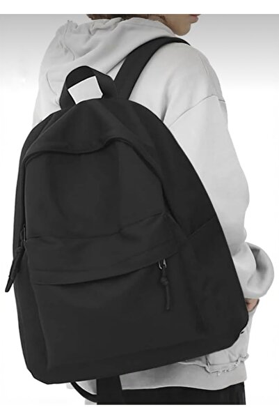 TAŞ DEVRİ HEDİYELİK Black School Backpack