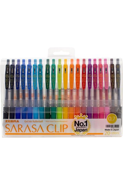 Zebra قلم حبر جل ساراسا كليب