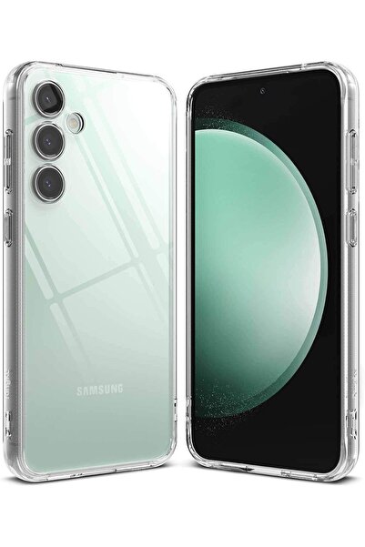 Ringke غطاء حماية لهاتف سامسونج جالاكسي S23 FE | سلسلة فيوجن | شفاف