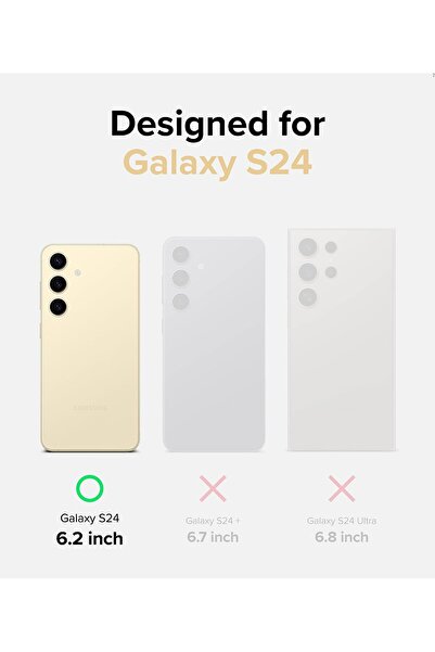 Ringke Camera Lens Frame Glass Protector Compatible with Samsung Galaxy S24 5G (2024)