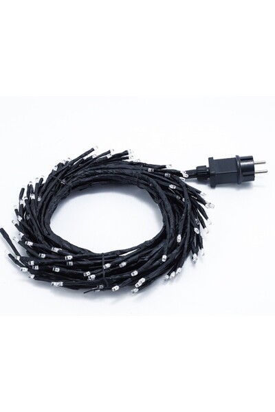 Flippy branch-style Christmas LED string, 144 LEDs, mains powered, 8 light modes, remote, 2.5 m, war