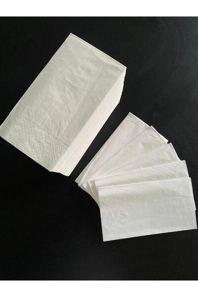 KARAGÖZ AMBALAJ PEÇETE 33*33 CM ÇİFT KAT 100 ADET GARSON KATLAMA