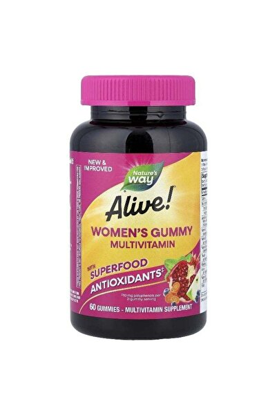 Nature's Way فيتامينات ألايف للنساء 60 علكة