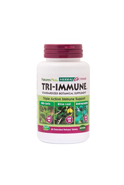 NaturesPlus هيربال أكتيفيز تراي إميون - أوراق الزيتون، أرابينوجالاكتان، أندرو...