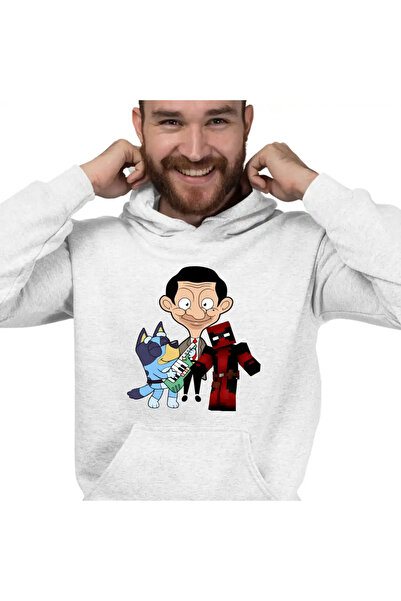 OEM Men's Hoodie Mr Bean Bluey Tiktok