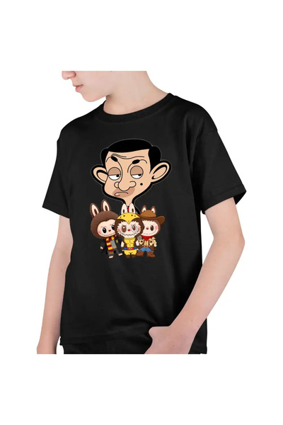OEM Tricou Copii Baieti Mr Bean Labubu