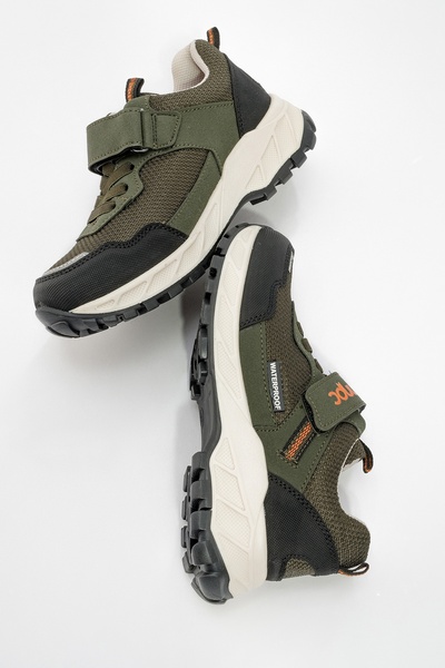 mnpc Erkek Çocuk Haki Su Geçirmez Anatomik Outdoor Ayakkabı