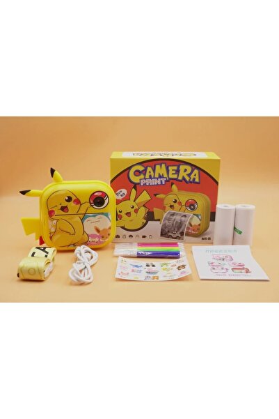 Colorland كاميرا بيكاتشو للطباعة الفورية - للأطفال من سن 5 سنوات فما فوق، طبا...