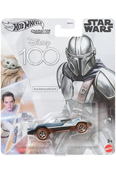 HOT WHEELS Character Cars Mandalorian 1:64 Scale for Kids 3 Years & Up
