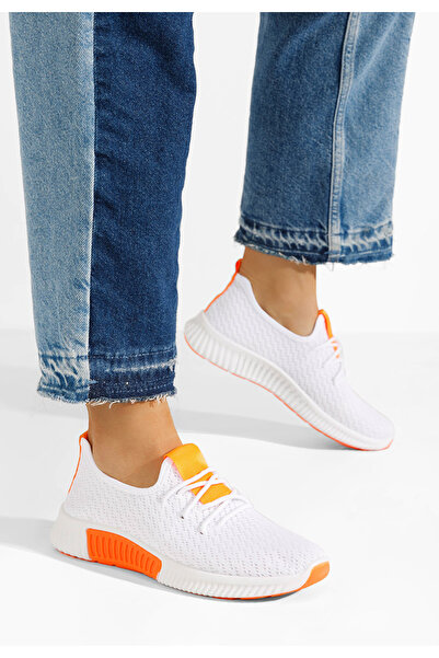 B T Shoes Bílé sportovní boty dámské Lemea V5