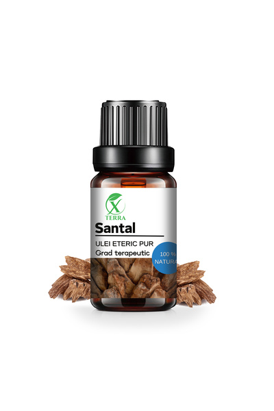 XTERRA Ulei esențial de Santal | Ulei eteric 100% pur | 10 ml | XTERRA®