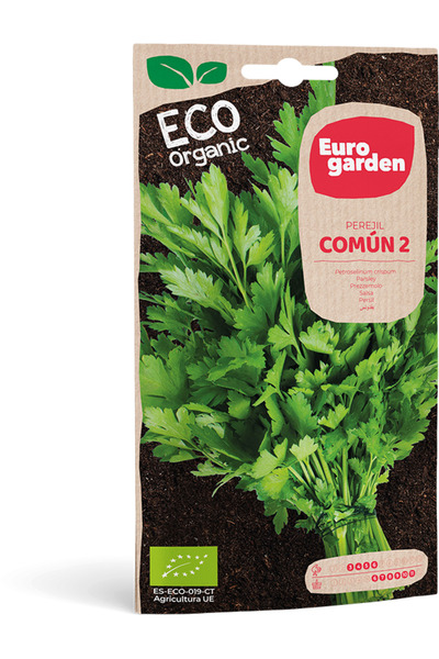 EURO GARDEN بذور البقدونس العضوية عالية الجودة (صنع في إسبانيا)