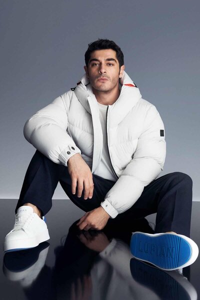 Lufian Ανδρικά παπούτσια Sneaker Anton 111230254Λευκό