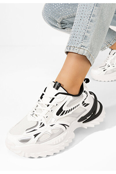 B T Shoes Sneakers με πλατφόρμα Willene λευκά