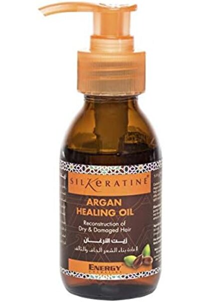 Energy Cosmetics زيت سيلكيراتين أرغان العلاجي 100 مل