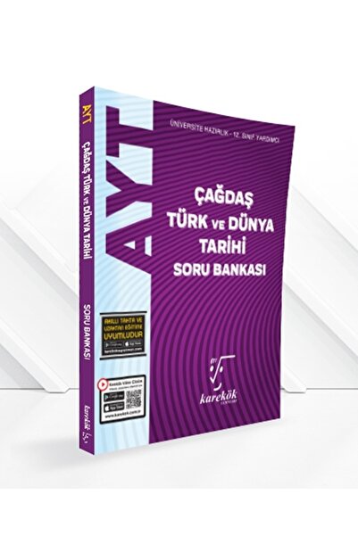 Karekök Yayınları 2025-2026 Müfredat 12.SINIF AYT ÇAĞDAŞ TÜRK ve DÜNYA TARİHİ...