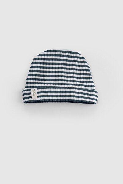 Little Gusto Organic Cotton Modal Green Baby Beanie